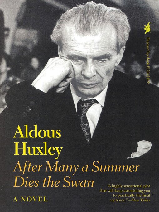 Cover image for After Many a Summer Dies the Swan
